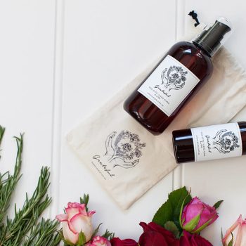 Organic massage oil infused with crystals and essential oils - coming soon